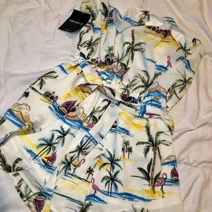 Forever 21 island romper